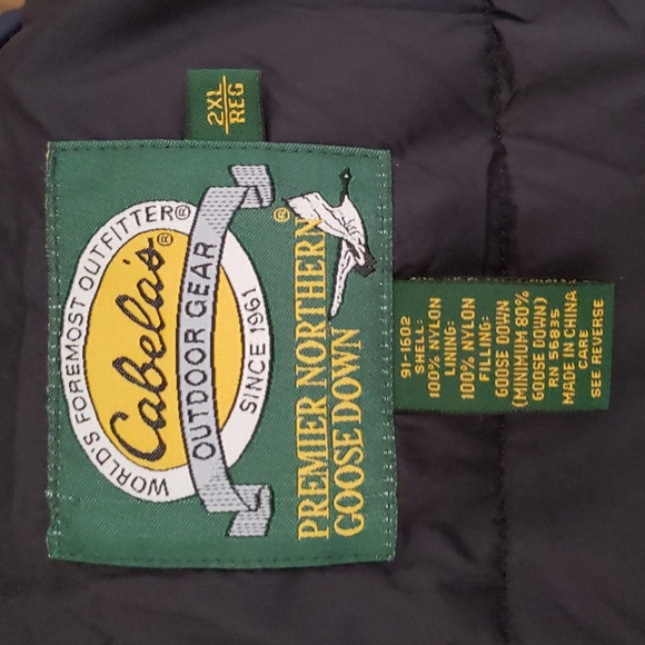 Northern goose down vest by Cabela's - Picture 5 of 5